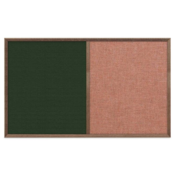 Slim Style Indoor Enclosed Corkboard, 12